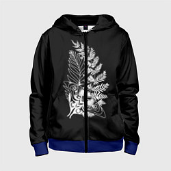 Толстовка на молнии детская THE LAST OF US 2, цвет: 3D-синий