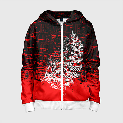 Детская толстовка на молнии The Last of Us: Part 2 / 3D-Белый – фото 1