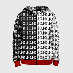 Толстовка на молнии детская JoJo Bizarre Adventure, цвет: 3D-красный