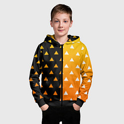 Толстовка на молнии детская ZENITSU ЗЕНИТСУ КИМОНО, цвет: 3D-черный — фото 2