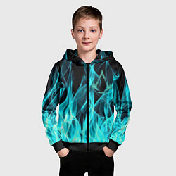 Толстовка на молнии детская ASSASSINS CREED VALHALLA, цвет: 3D-черный — фото 2