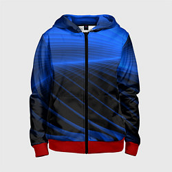 Детская толстовка на молнии Неоновые лучи