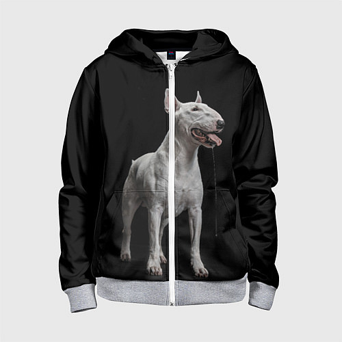 Детская толстовка на молнии Bully / 3D-Меланж – фото 1