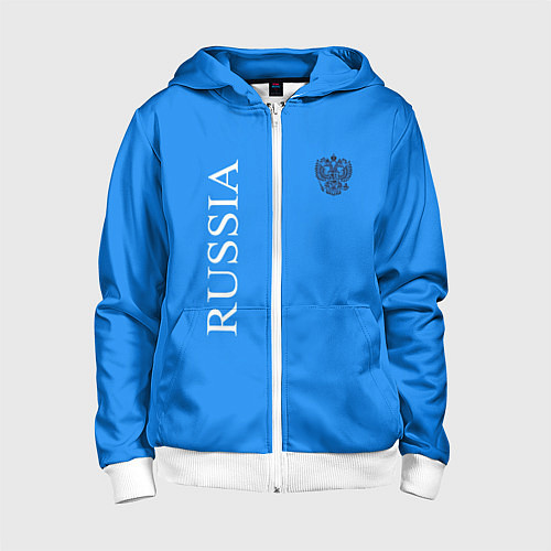 Детская толстовка на молнии RF FASHION / 3D-Белый – фото 1