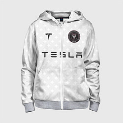 Толстовка на молнии детская INTER MIAMI FC TESLA KIT, цвет: 3D-меланж