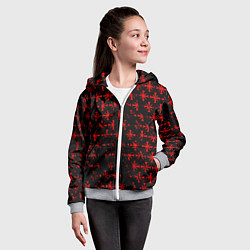 Толстовка на молнии детская FAR CRY 5 СЕКТАНТЫ ГРЕШНИК, цвет: 3D-меланж — фото 2