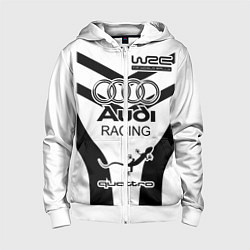 Детская толстовка на молнии Audi Quattro