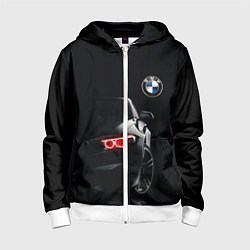 Детская толстовка на молнии BMW МИНИМЛ