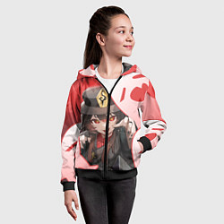 Толстовка на молнии детская ХУ ТАО С ПРИЗРАКАМИ, цвет: 3D-черный — фото 2