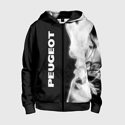 Детская толстовка на молнии PEUGEOT Огонь Вертикально