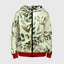 Детская толстовка на молнии Цветы Липовый Сад