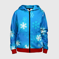 Детская толстовка на молнии Зима 2023