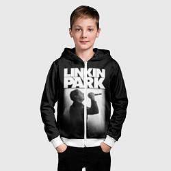 Толстовка на молнии детская LP Chester, цвет: 3D-белый — фото 2