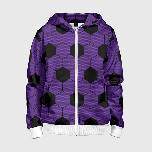 Детская толстовка на молнии Кимоно первой высшей луны Кокушибо / 3D-Белый – фото 1