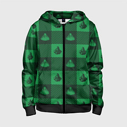 Детская толстовка на молнии Паттерн Братство стали