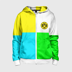 Детская толстовка на молнии Borussia color cport