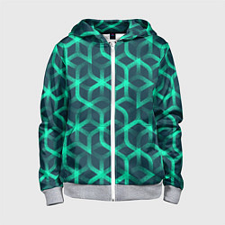 Детская толстовка на молнии Современный замысловатый орнамент