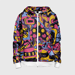 Детская толстовка на молнии О Париж