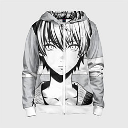 Детская толстовка на молнии A boy manga