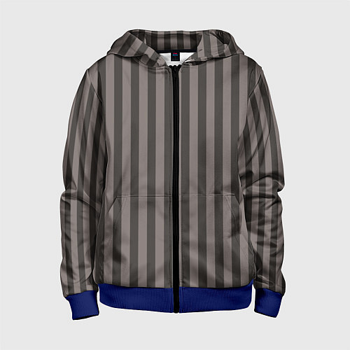 Детская толстовка на молнии Узор как у Вай из Аркейн / 3D-Синий – фото 1