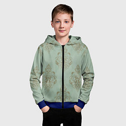 Толстовка на молнии детская Oboi CCCP, цвет: 3D-синий — фото 2