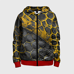 Детская толстовка на молнии Костюм рептилии