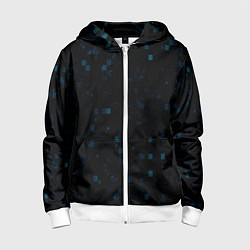 Детская толстовка на молнии Color dark blue khaki