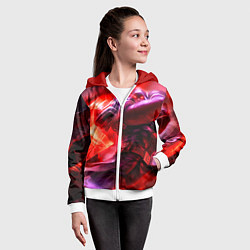 Толстовка на молнии детская League of legends, цвет: 3D-белый — фото 2