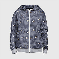 Детская толстовка на молнии Эмодзи