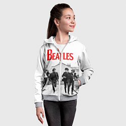 Толстовка на молнии детская The Beatles: Break, цвет: 3D-меланж — фото 2