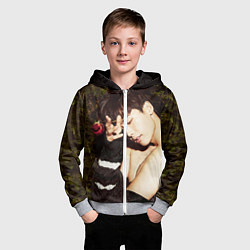 Толстовка на молнии детская Lee Jong Hyun, цвет: 3D-меланж — фото 2