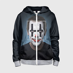 Детская толстовка на молнии Clown House MD