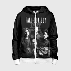 Детская толстовка на молнии Fall out boy band