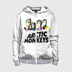 Детская толстовка на молнии Arctic Monkeys: Music Wave