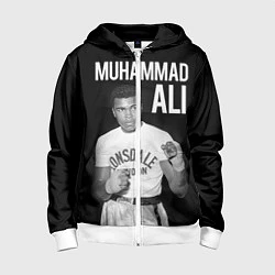 Детская толстовка на молнии Muhammad Ali