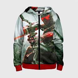 Детская толстовка на молнии Сrysis