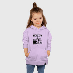 Толстовка детская хлопковая Moscow Kremlin 1147, цвет: лаванда — фото 2