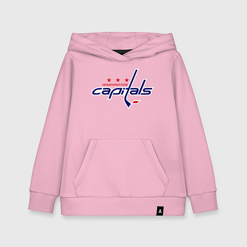 Детская толстовка-худи Washington Capitals / Светло-розовый – фото 1