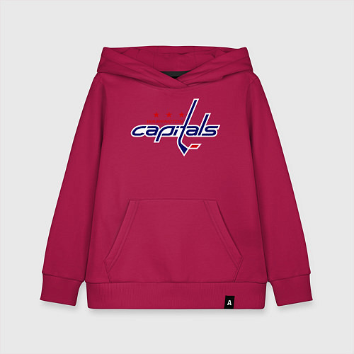 Детская толстовка-худи Washington Capitals / Маджента – фото 1