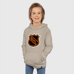 Толстовка детская хлопковая NHL, цвет: миндальный — фото 2