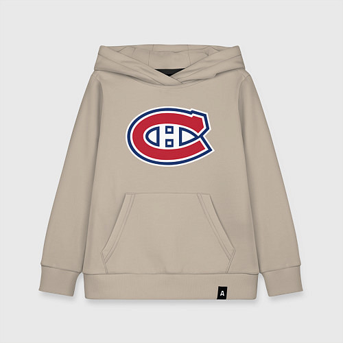 Детская толстовка-худи Montreal Canadiens / Миндальный – фото 1
