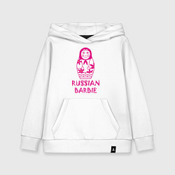 Детская толстовка-худи Русская Барби