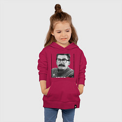 Толстовка детская хлопковая Stalin: Style in, цвет: маджента — фото 2