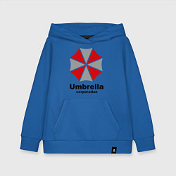 Толстовка детская хлопковая Umbrella corporation, цвет: синий