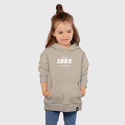 Толстовка детская хлопковая Limited Edition 1983, цвет: миндальный — фото 2