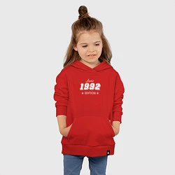 Толстовка детская хлопковая Limited Edition 1992, цвет: красный — фото 2