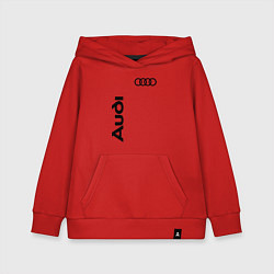 Толстовка детская хлопковая Audi Style, цвет: красный