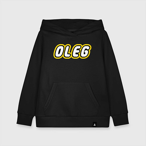 Детская толстовка-худи Oleg / Черный – фото 1