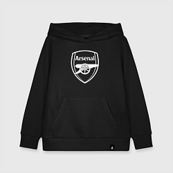 Толстовка детская хлопковая FC Arsenal, цвет: черный