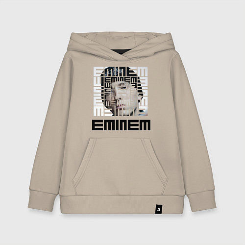 Детская толстовка-худи Eminem labyrinth / Миндальный – фото 1